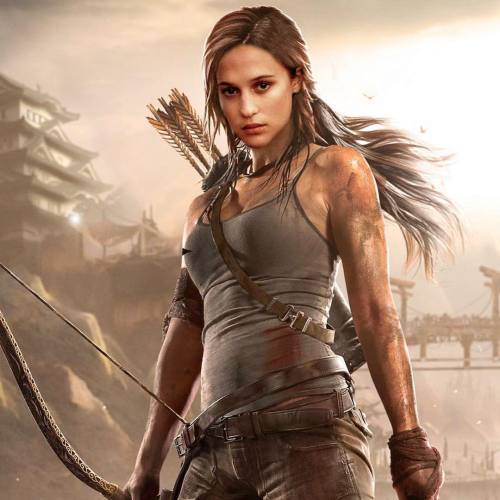 #tombraider #laracroft #newfilm #aliciavikander #actress #videogame #movie #awesome #like #favorite 