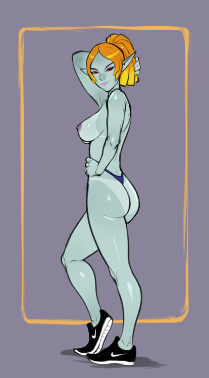 Porn xizrax: sketch commission of sporty fit MIdna photos