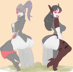 Symmerta and Widowmaker&rsquo;s Vampire Booty (Sunnysundown) [FxF] 