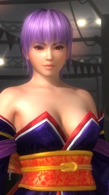 PS4share Ayane with glasses and without glasses.