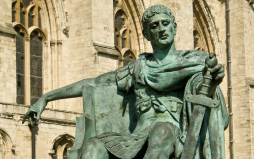 “York Minster is understood to be reviewing the statue of Emperor Constantine, after it received com