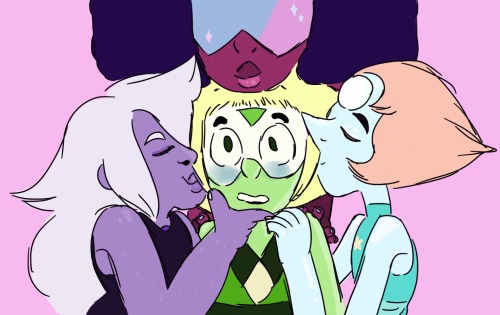 Porn Pics olexandrite:  plot twist….. polygems…..