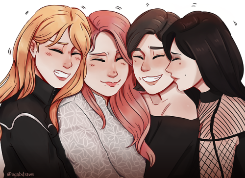 Mamahugs~ Mamamoo hugging for keeping each other warm is the cutest thing I have ever seen 