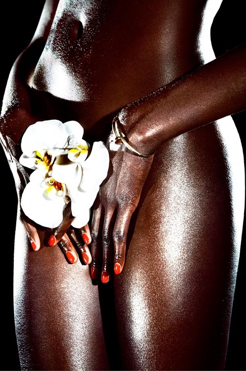 hotnessess:  Ataui Deng - Interview Russia by Elle Muliarchyk, December 2012 Image