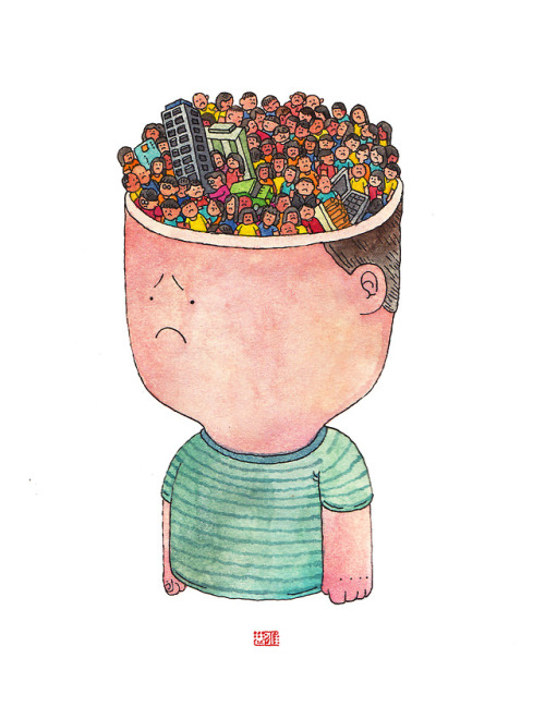 xiyalan: Crowded life