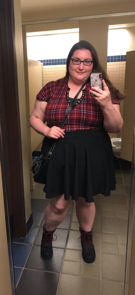 thegoodhausfrau:Headed to the gay bar again and decided I wanted to wear something a bit more accessible. 