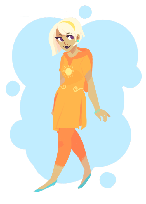 catpun: all my art block doodles turn into rose lalonde