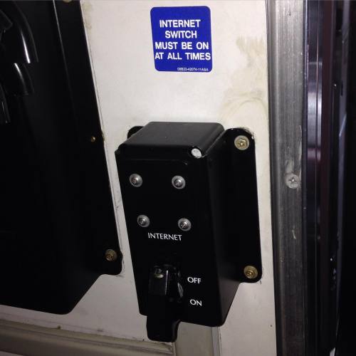 hodgman:  I found the problem.  (at Delta Terminal - LaGuardia Airport)