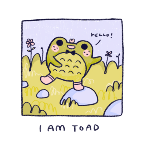 jisoupy:comic about toad!!