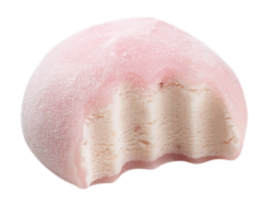 mochiloli:strawberry mochi is the best, so i made it transparent