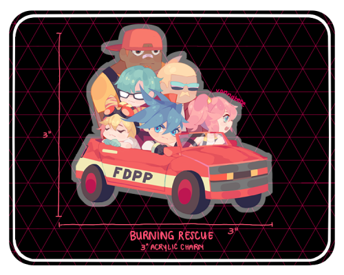 Hello!!!! I am opening my store (its been open woops) and I’ve added preorders for my Promare sketch