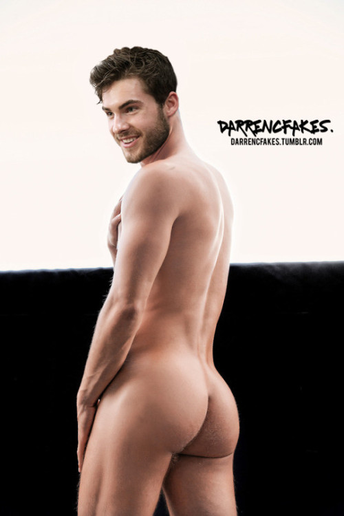 darrencfakes:  “Huh, what’s that? You want my ass do you? Well here you go, it’s all yours!”