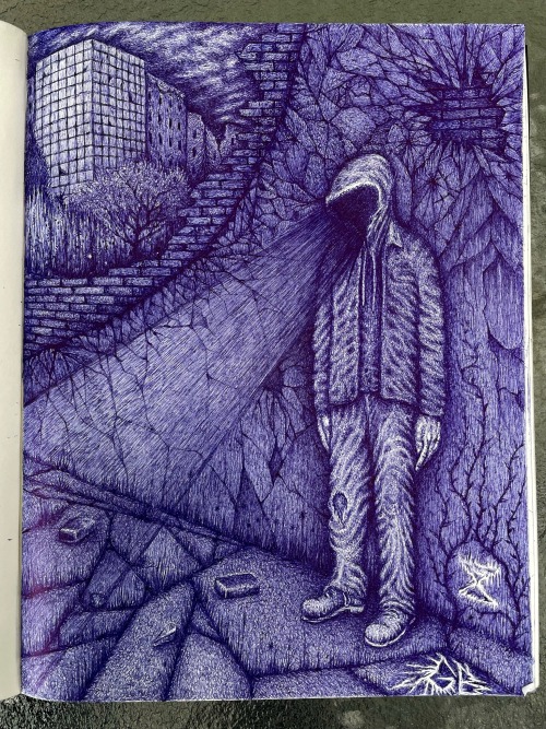 Warlock - 2023 Ballpoint Pen On Paper