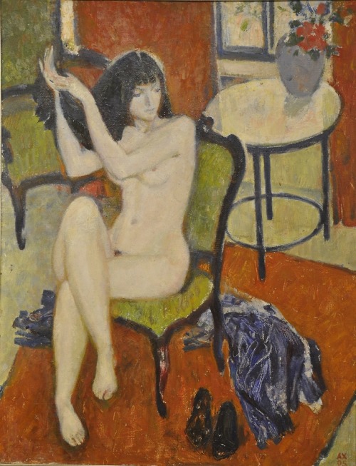 youcannottakeitwithyou:Aleksandr Khmelnitsky (Ukrainian, 1924–1998). Morning, 1995.