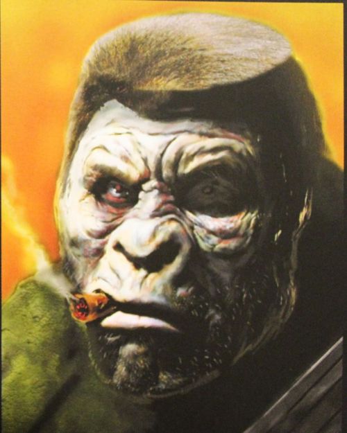 Ron Perlman was originally going to appear in the Tim Burton remake of Planet of the Apes. A concept