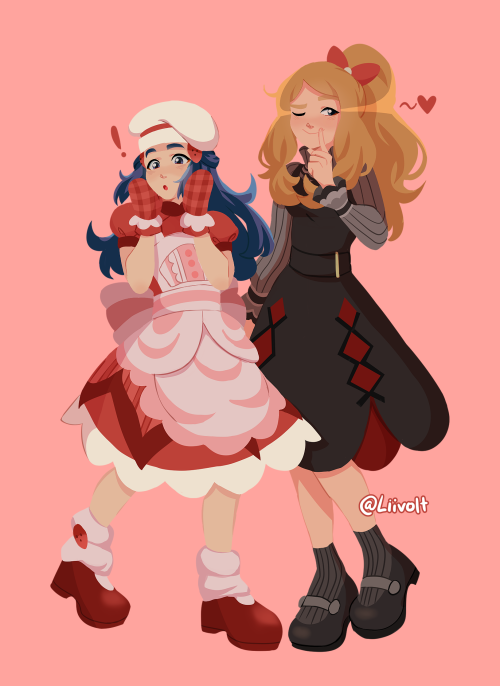 liivolt: their valentines day outfits are soooo cute