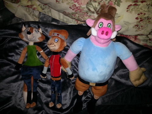 I have cool plush toys of Spark, Vix, and Chunk, thanks to Budsies!