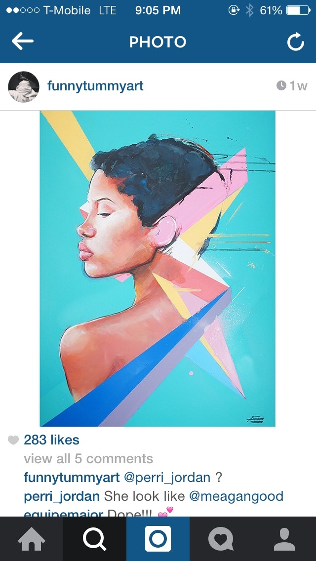 baldheadlilboy:  asyiarhayila:baldheadlilboy:  He’s selling a painting of my face