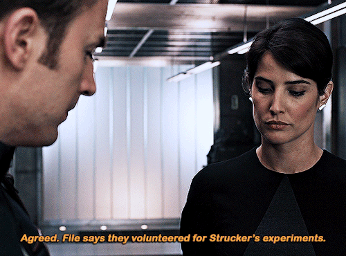 gif 6 of 10. Maria grabs the tablet. "agreed. file says they volunteered", she adds.