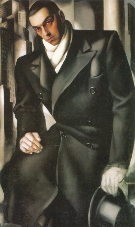 Portrait of a Man or Mr Tadeusz de Lempicki, 1928, Tamara de Lempicka