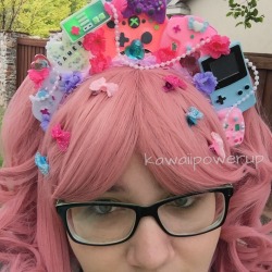 mahouprince:  kawaiipowerup:  So con season is coming up and I’m going to quite a few. I’ve been working on putting together head pieces for the various coordinates in my spare time or when I can’t sleep, lol. This first head piece has taken quite