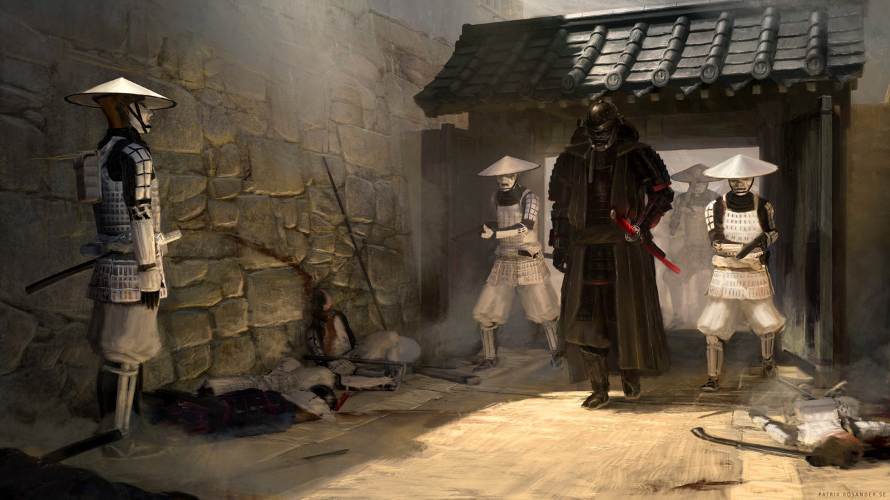 pixalry:Star Wars Feudal Japan Redesign - Created by Patrik Rosander