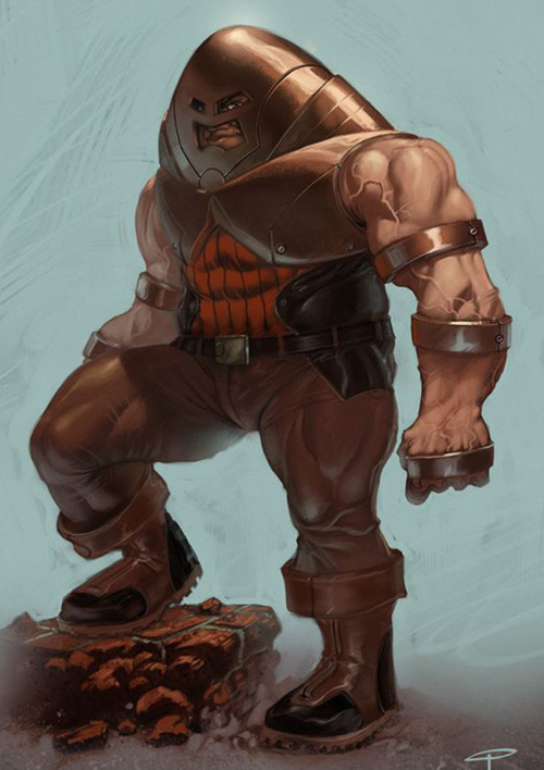comicbookartwork:  The Juggernaut by Angel Palacios 