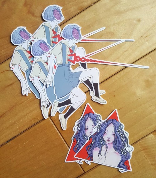 Last stickers up for grabs on my Etsy! These are the last handcut stickers I have, so grab them befo