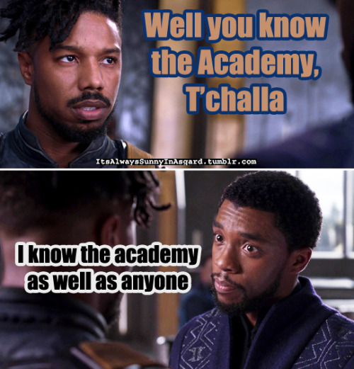 Michael B Jordan should have been nominated.Anyway, good luck to Black Panther tonight!S8E3. Master 