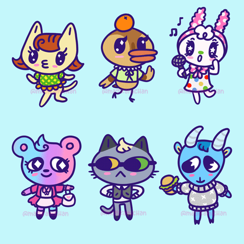 Animal Crossing, But As Tamagotchi =3= Just A Little Idea I Had, And Wanted To Animate!