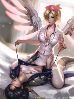 liang-xing:  Fan art for overwatch~  Patreon：https://www.patreon.com/liangxingGumroad：https://gumroad.com/liangxing