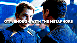 spookyjamestkirk:Spirk | Mckirk | Spones