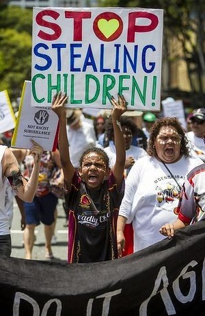 decolonizingmedia:  fughtopia:  White Australia’s black history front and centre at G20 summit, Brisbane  FIST TO THE SKY. 