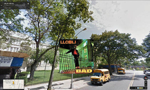 Porn photo nevver: Hip hop, Google Street views