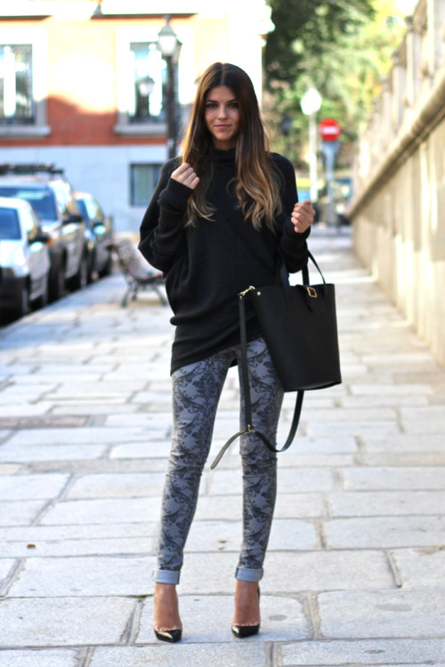 patterned pants | My Style | Pinterest from HeelsFetishism