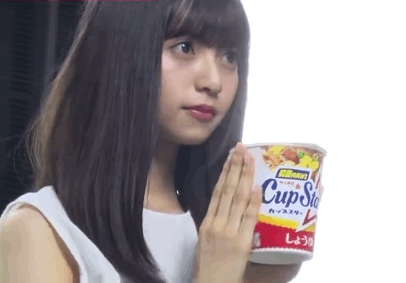 sakagumi46:  乃木坂46 齋藤飛鳥サッポロ一番 カップスター CM 『メイキング』Outtake