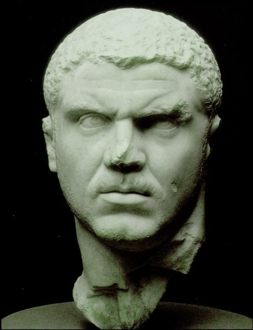 caligula00: Portrait head of Emperor Marcus Aurelius Antoninus (called Caracalla), ca. 217–230