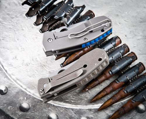 gunrunnerhell:  Spyderco & Marcin Slysz Collaboration - Techno