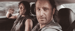 love-the-walking-dead:  Rick and Daryl in