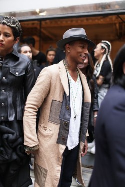 death-de-dior:  Pharrell Perfecting during