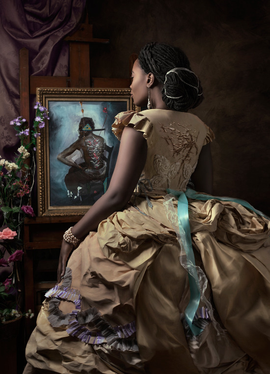 chocolattabrides:  ART. FABIOLA JEAN-LOUIS REWRITES HISTORY.BY SUPERSELECTED · ART,