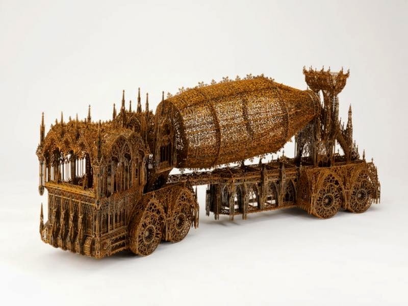 crossconnectmag:  Wim Delvoye born 1965 in West Flanders is a Belgian neo-conceptual