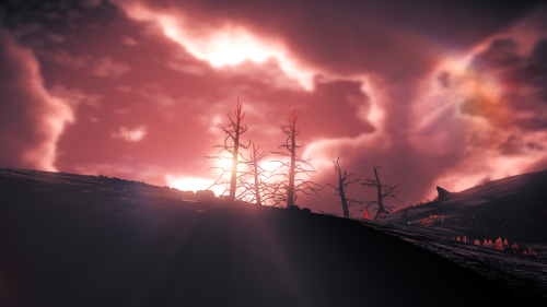 I Love The Eerie Storms On These Volcanic Worlds.