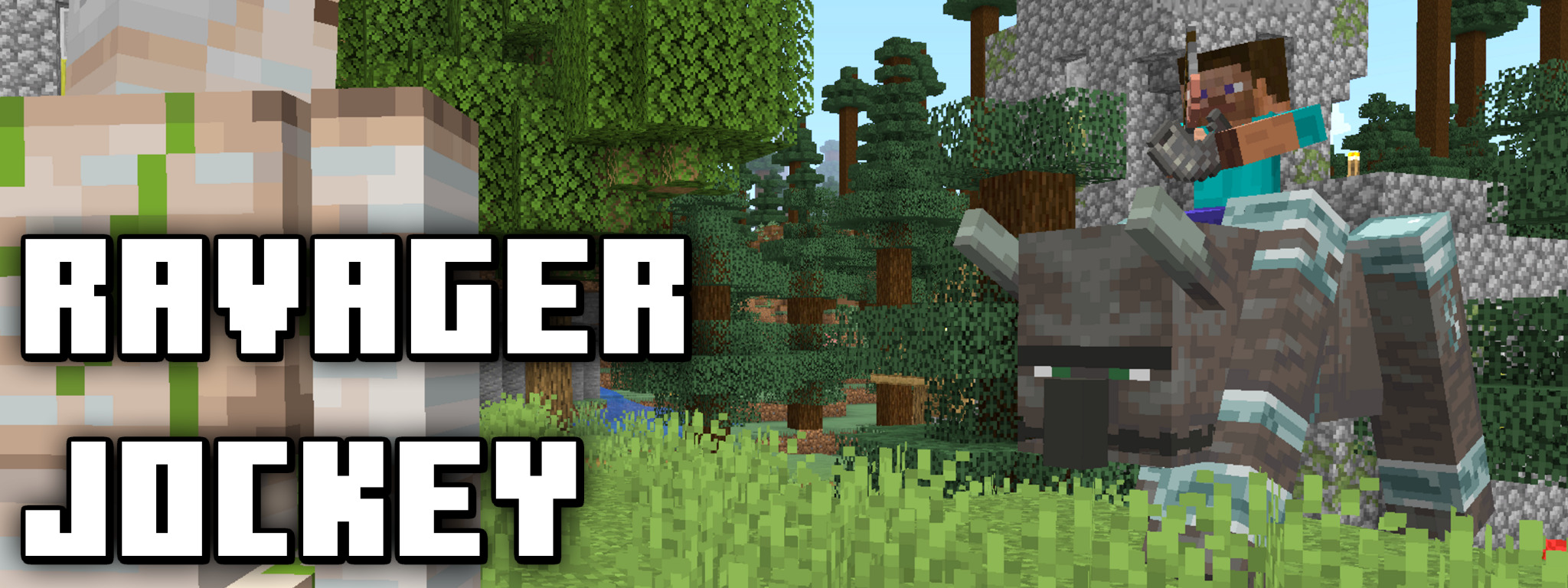 WL Ravager Jockey - Tame and ride ravagers now! Minecraft Data Pack