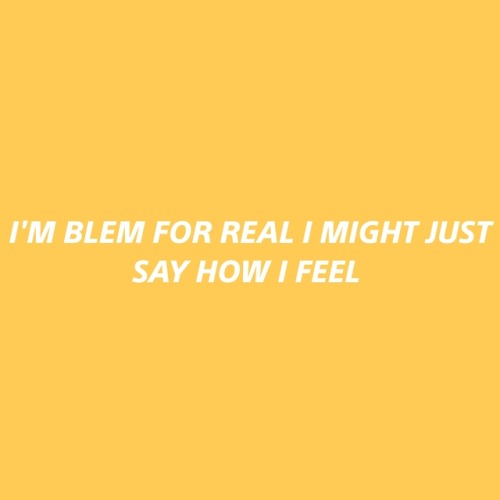 aesthetic-sarcastic: Blem // Drake