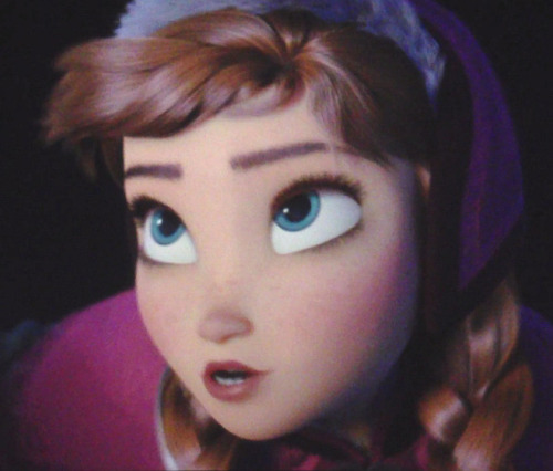 dailylifeofadisneyfreak: Princess Anna and her stupid adorable face