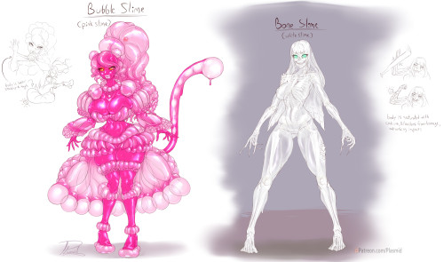 two new kinds of slime girls