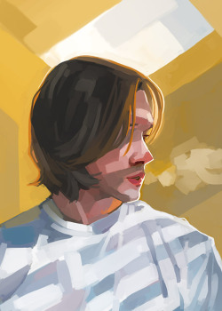 awaart: 2 studies done of sam from episode 7x17 using the same palette: 