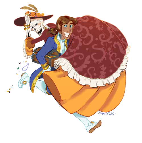 Commission for the ever supporting @messedupessy of her always excellent Seaswap Papyrus “Boney” as 