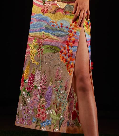 themakeupbrush:Rahul Mishra Spring 2022 Couture